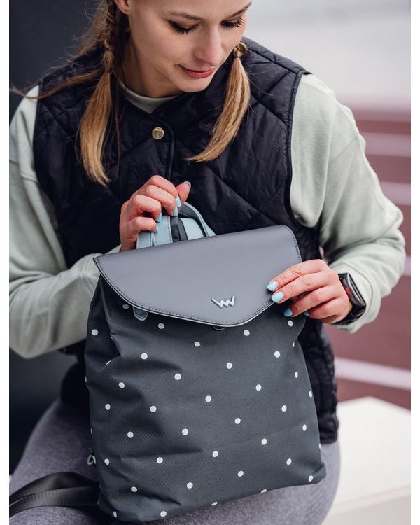 Joanna Dotty Dark Grey