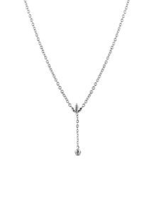 Krystel Silver Necklace